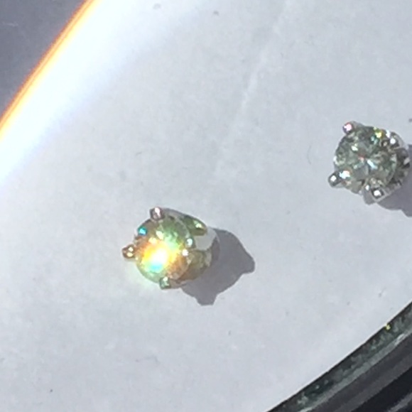 💔SOLD on Etsy💔 14k Diamond Studs SALE - Picture 5 of 6